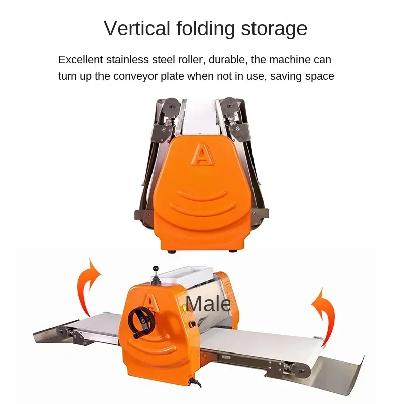 生地テーブル用小型クリスプ切断機折りたたみ式デンマーク圧着面生地シーターエッグタルト