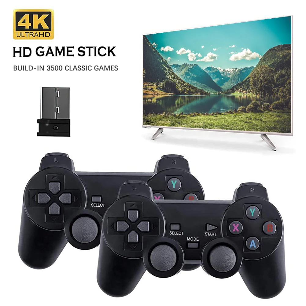 No Delay 2.4G Wireless Game Controller Plug and Play Joystick for M8 X2 M15 Retro Game Stick PC Android TV Box Gaming
