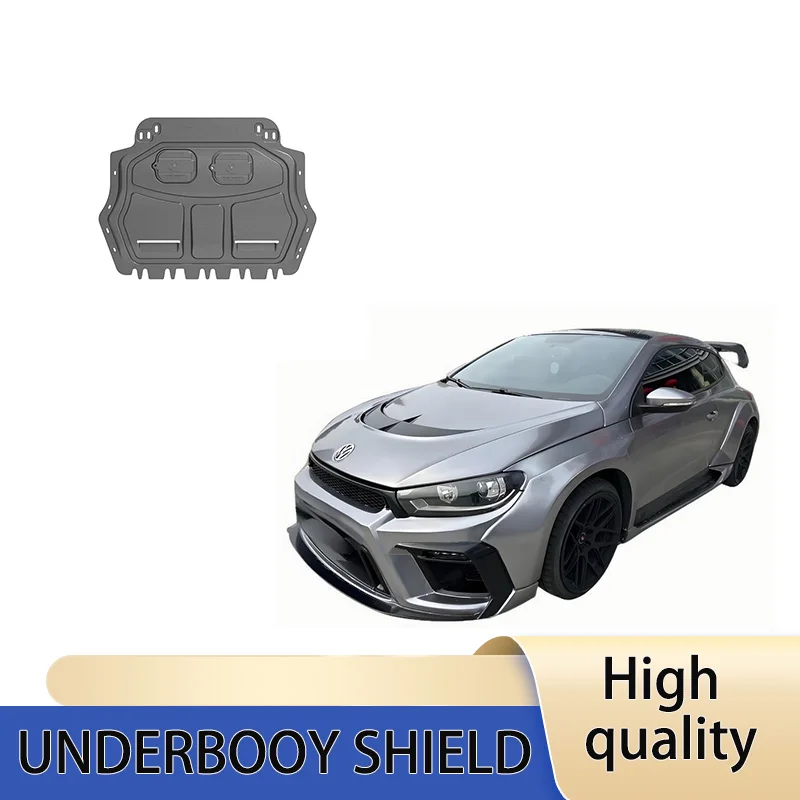 Under Engine Guard Splash Shield Mud Fender Exterior Parts for Volkswagen Scirocco 2010~2016