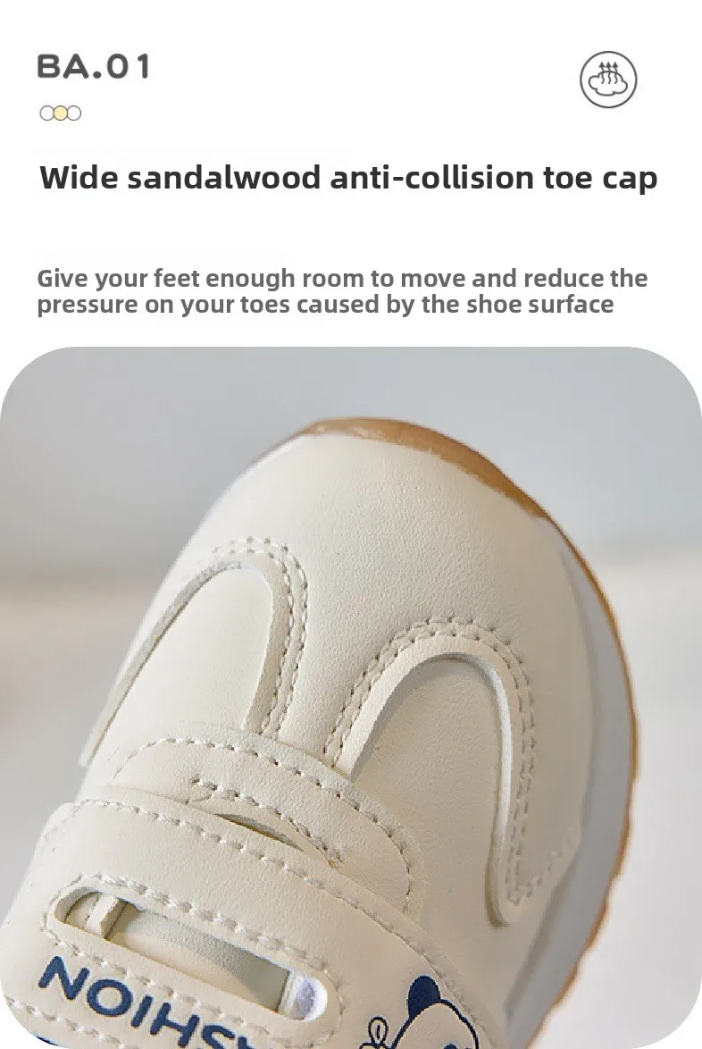 Kleinkindschuhe, Kinderschuhe, Cartoon-Sneaker mit weicher Sohle, rutschfest, lässige Turnschuhe für Babys, Jungen und Mädchen, Größe 16–30, bequeme Kinderschuhe – Detail 3
