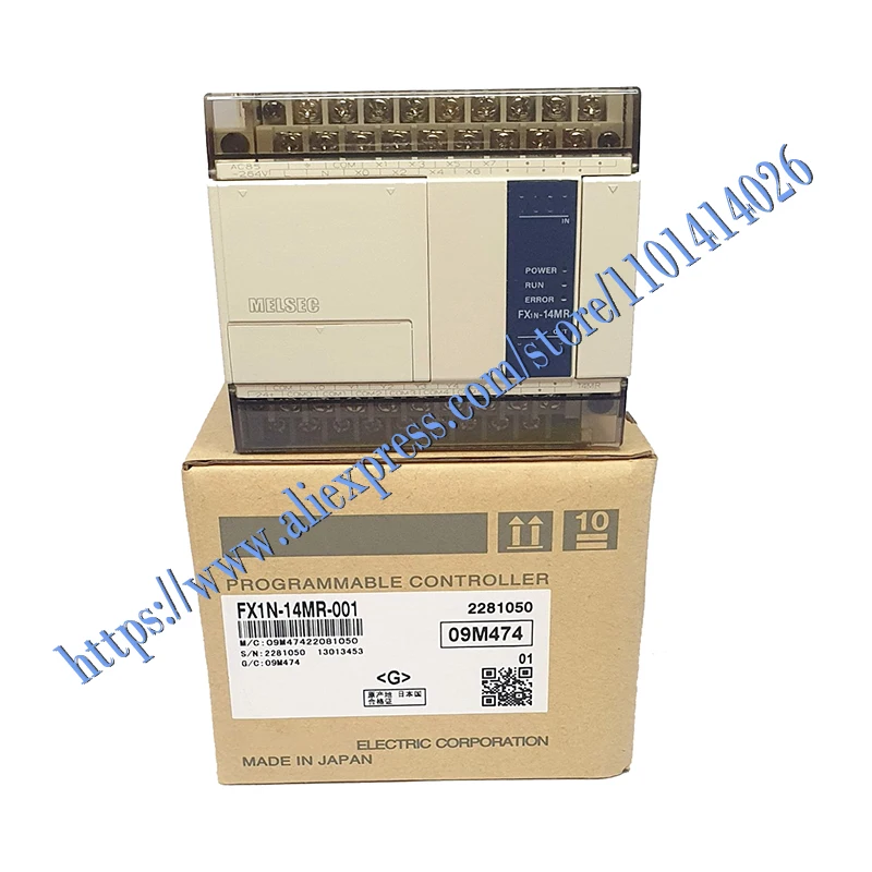 Brand New  PLC Programming Controller FX1S-10MR-001 FX1S-10MT-001 FX1S-14MR-001 FX1S-14MT-001 FX1S-20MR-001 FX1S-20MT-001