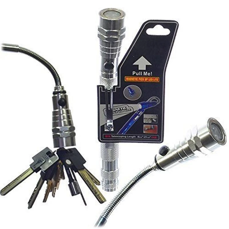 Flexible Multifunctional Telescopic Magnet Powerful Flashlight Flashlig