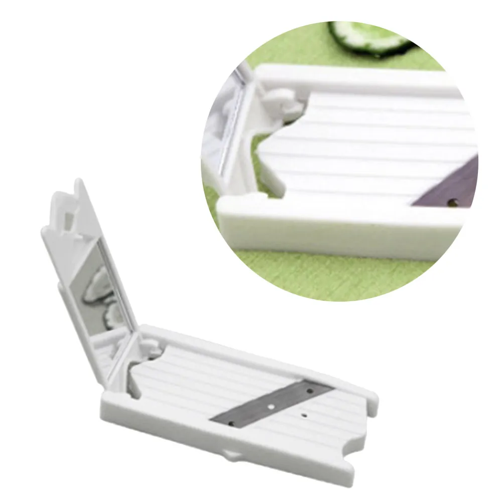 Stainless Steel ABS Cucumber Slicer with Mirror Ideal for Facial Mask Preparation Thin Uniform Slices Vegetable Fruit Cutting