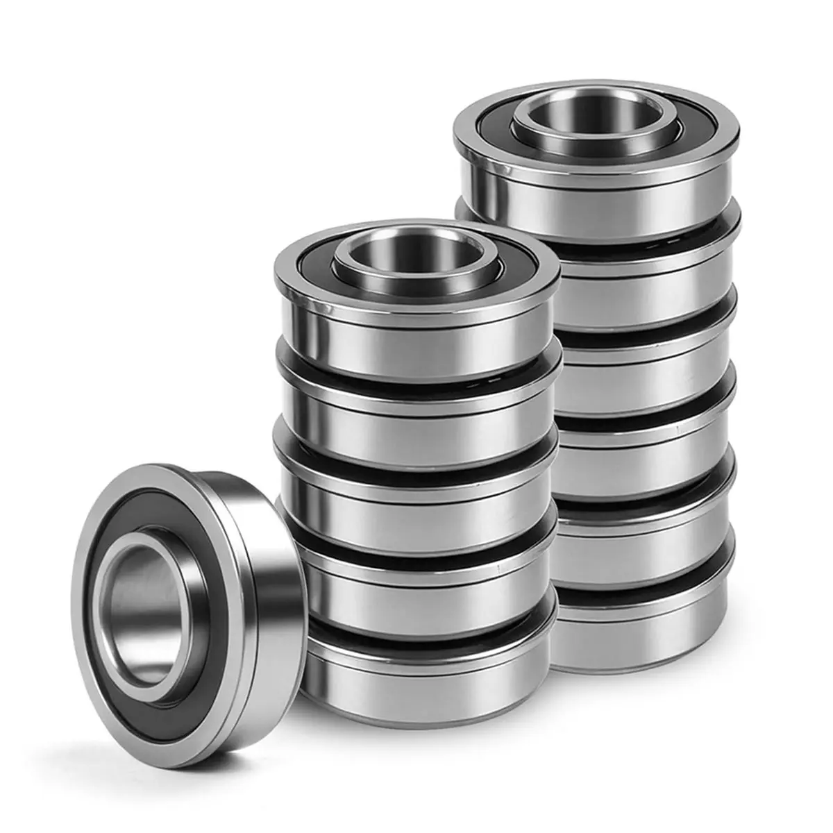 DT35BG 20 Pcs Flanged Ball Bearings (ID 1/2