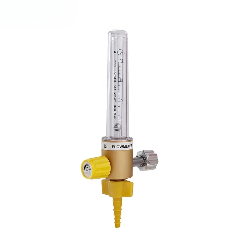 Hospital Bed head Unit Wall Mounted Medical Oxygen Regulator Flowmeter Hospital Medical Oxygen Flowmeter