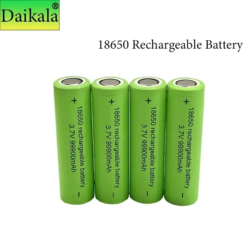 2024 KC certified 3.7V 99900MAH 18650 lithium-ion rechargeable battery, suitable for keyboard toy models, mouse alarms