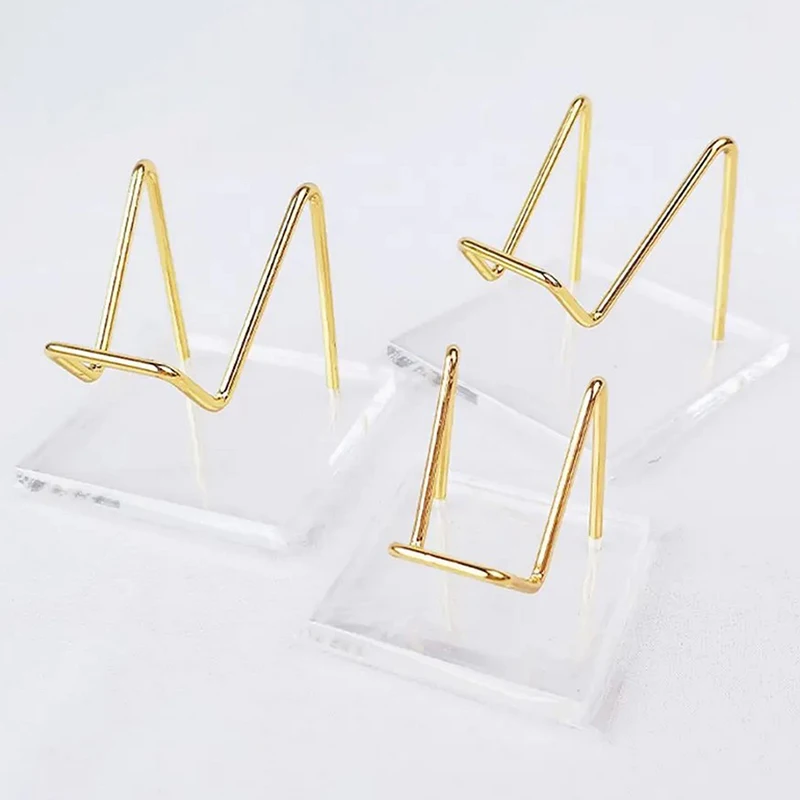 

Metal Shelf Stones Crystal Cluster Agate Stand Holder Mineral Specimen Display Stand Chair-shaped Crystal Jewelry Display Base