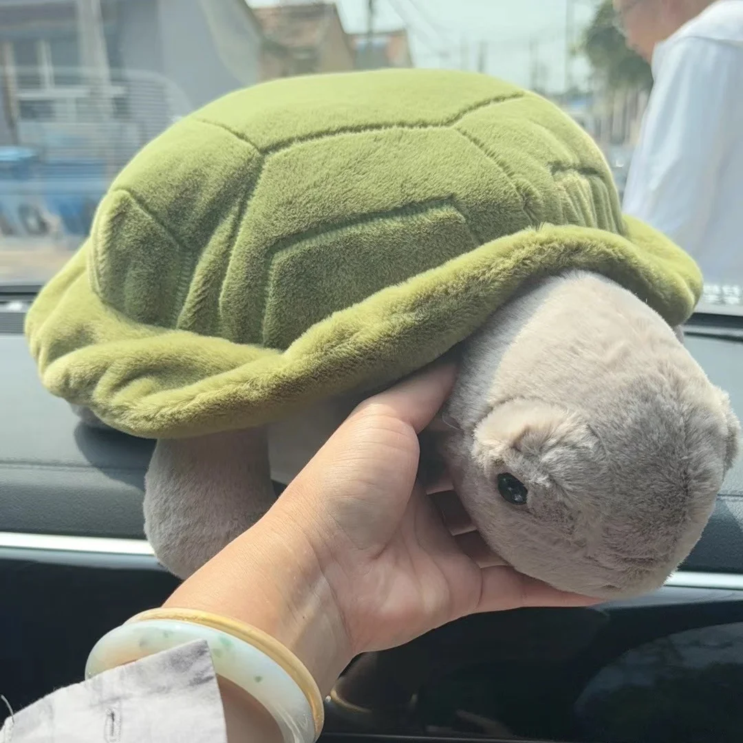

New 28cm Plush Doll Turtle Animal Series Cute Plush Toy In Stock Doll Comfortable Touch Warm Heart Healing Birthday Gifts Toys
