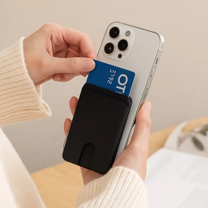 

Универсальный силиконовый держатель для карт телефона, чехол-кошелек для IPhone Samsung, задняя наклейка на заднюю панель телефона, держатель для автобуса/ID банковской карты