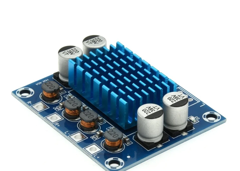 

TPA3110 XH-A232 двухканальный 30W2.0-канальный цифровой стерео аудио усилитель мощности плата постоянного тока 8-26 В 3A 12 В 24 В