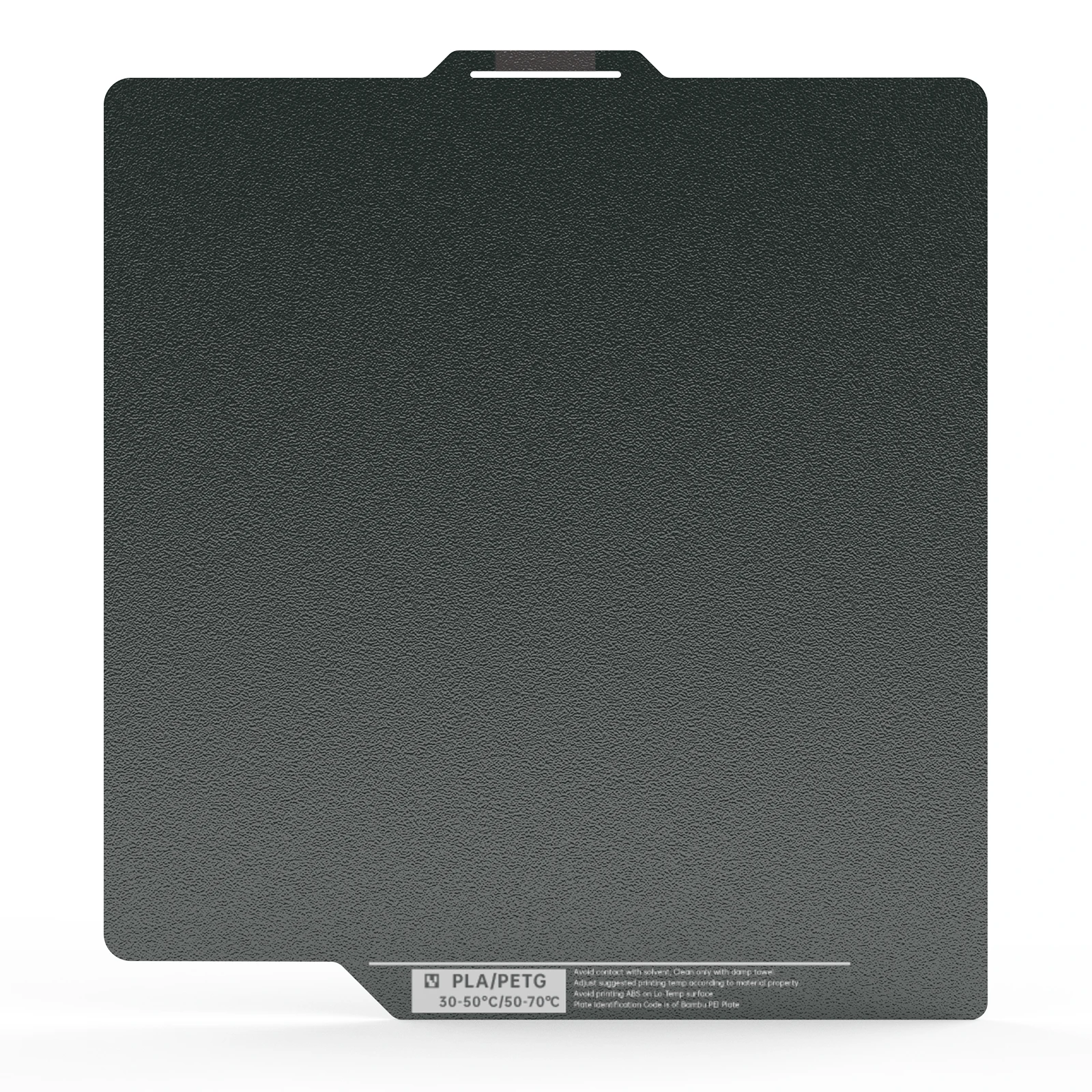 BIQU Panda Bouwplaat CryoGrip/CryoGrip Pro 257x257mm Verenstaal Dubbelzijdig Getextureerd voor BambuLab P1P P1S A1 3D-printer