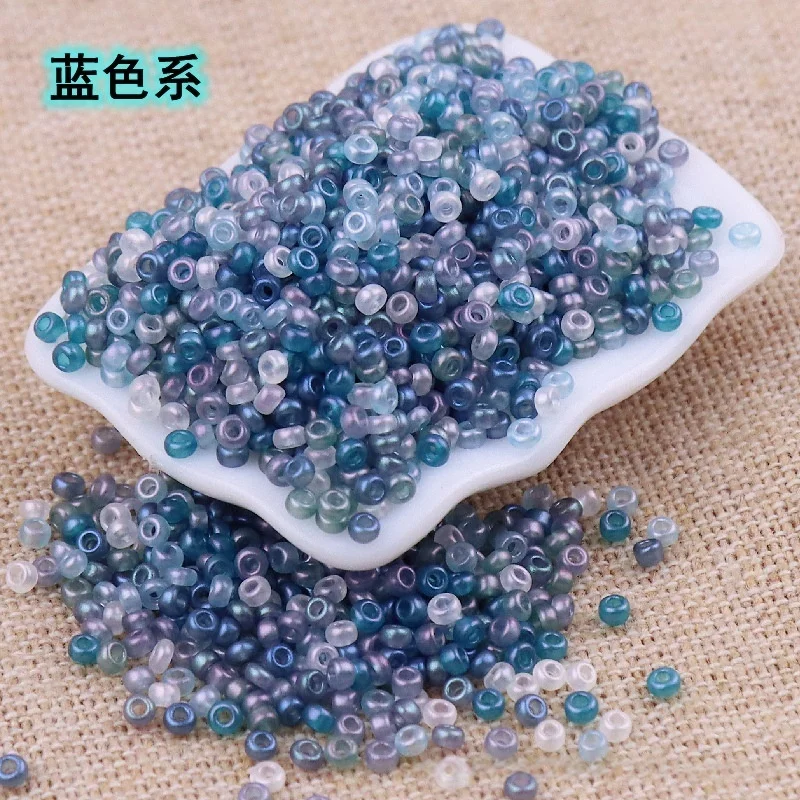 Nicht verblassende 1,5mm/2mm Perlenfarbe, farbige Imitation von Miyuki Glasreisperlen, handgefertigter DIY-Armbandschmuck, lose Perlen – Detail 10