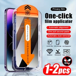 Dust free Installation Privacy Screen Protector For Xiaomi Mi 14 13 15T 14T 13T 12T 11T Pro 10T 11 Lite Anti Spy Tempered Glass