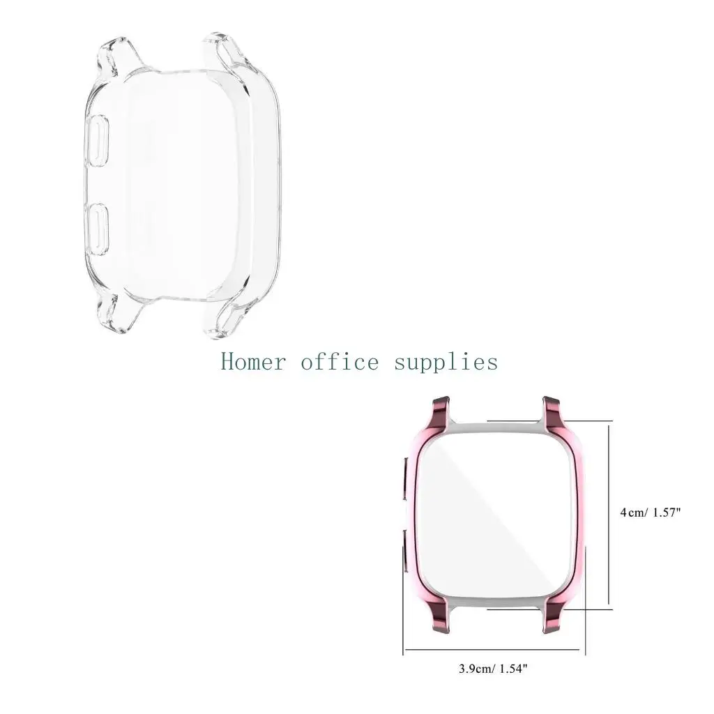 

K43B For Venu SQ/SQ2/SQ music/SQ2 music Screen Protector Bumper Protective Cover