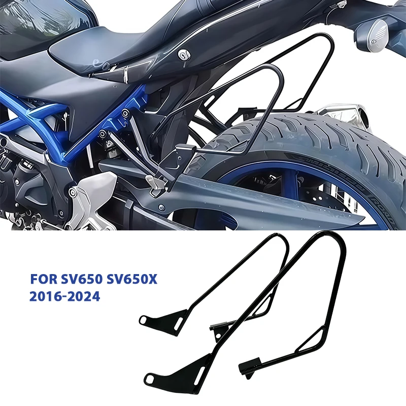 

Luggage Racks For SV650 SV650X SV 650 2017-2020 2021 2022 2023 2024 Side Bag Mounting Bracket Saddle Bag Bracket Support Holder