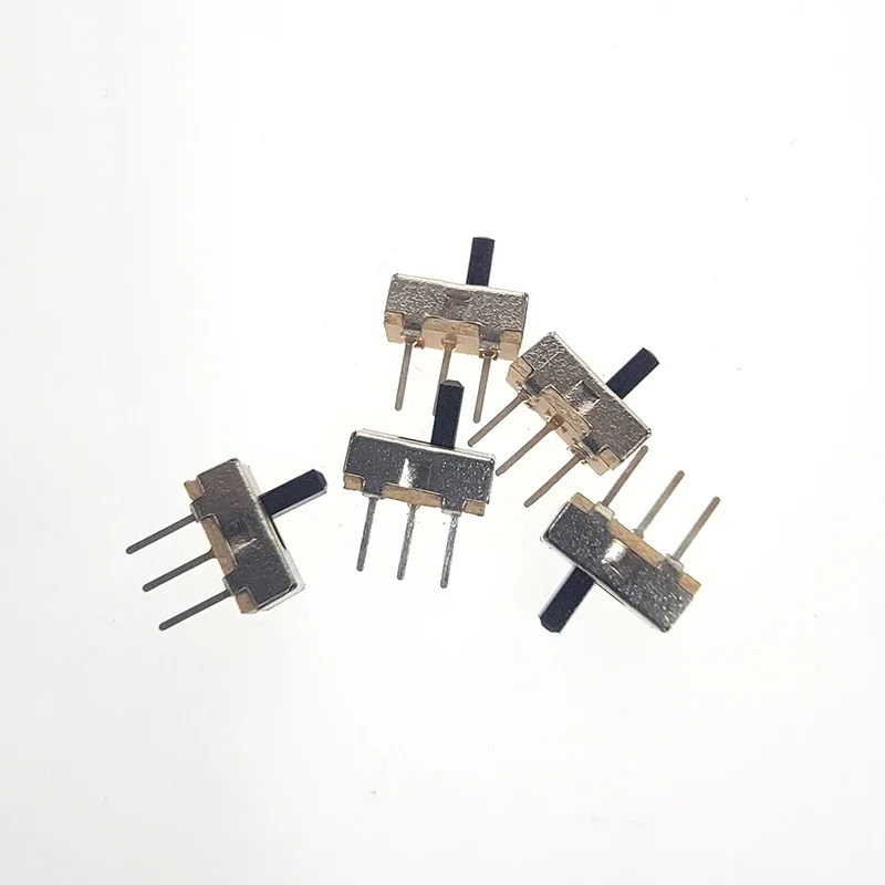 20Pcs SS12D00 3pin 1P2T Interruptor on-off mini Slide Switch 2 Position High quality toggle switch Handle length:3MM/4MM/5MM/6MM