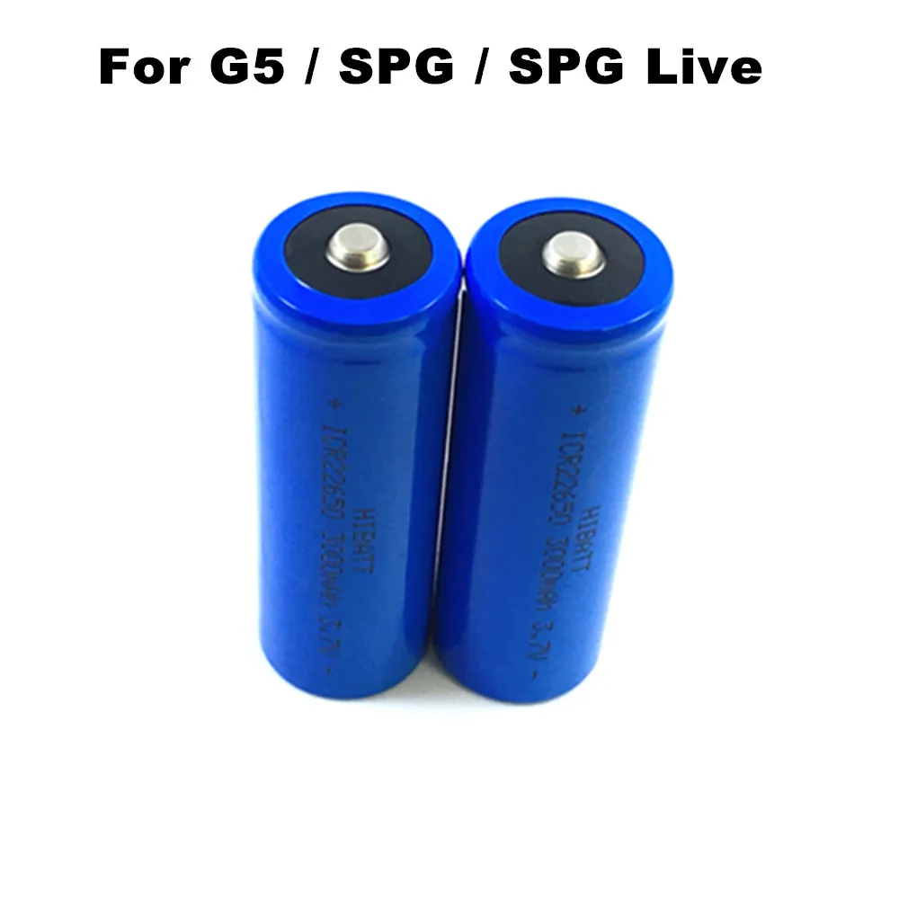3000mAh 3.7V 22650 Rechargeable Li-ion Battery Lithium Ion Cell for Feiyu tech Fy G5 / SPG / SPGLive Handheld Gimbal ICR22650