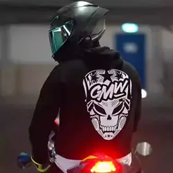 GMW Motorcycle Sweatshirt Riding clothes GP Motorcycle Sweatshirt American Leisure Hooded Pullover Jacket Off-road ins Style
