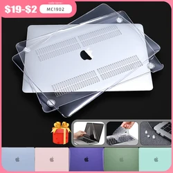 Матовый чехол с кристаллами для MacBook Pro 13 A2289 A2251 2020 Touch ID Cover для Macbook Air 13 Funda A2179 Pro 16 12 15 11 Case