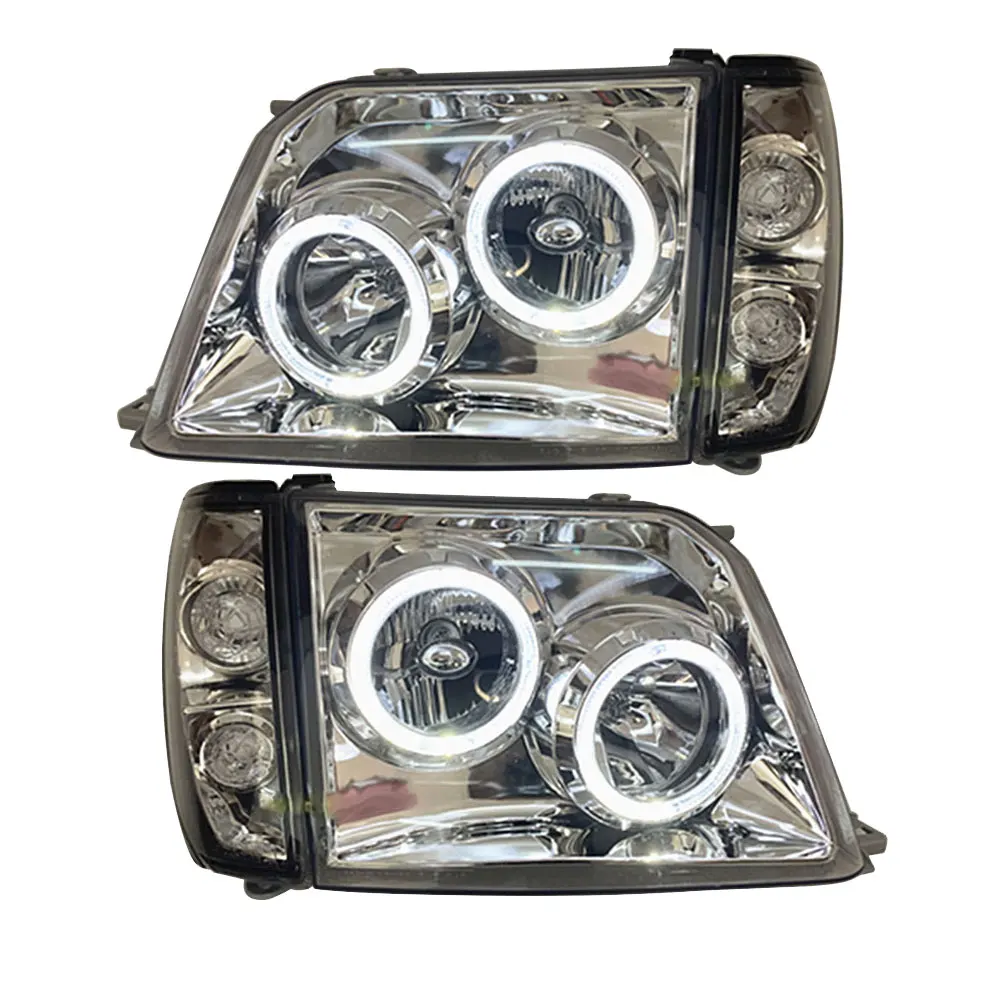 ペア車のヘッドライトトヨタランドクルーザープラド LC90 FJ90 RZJ90