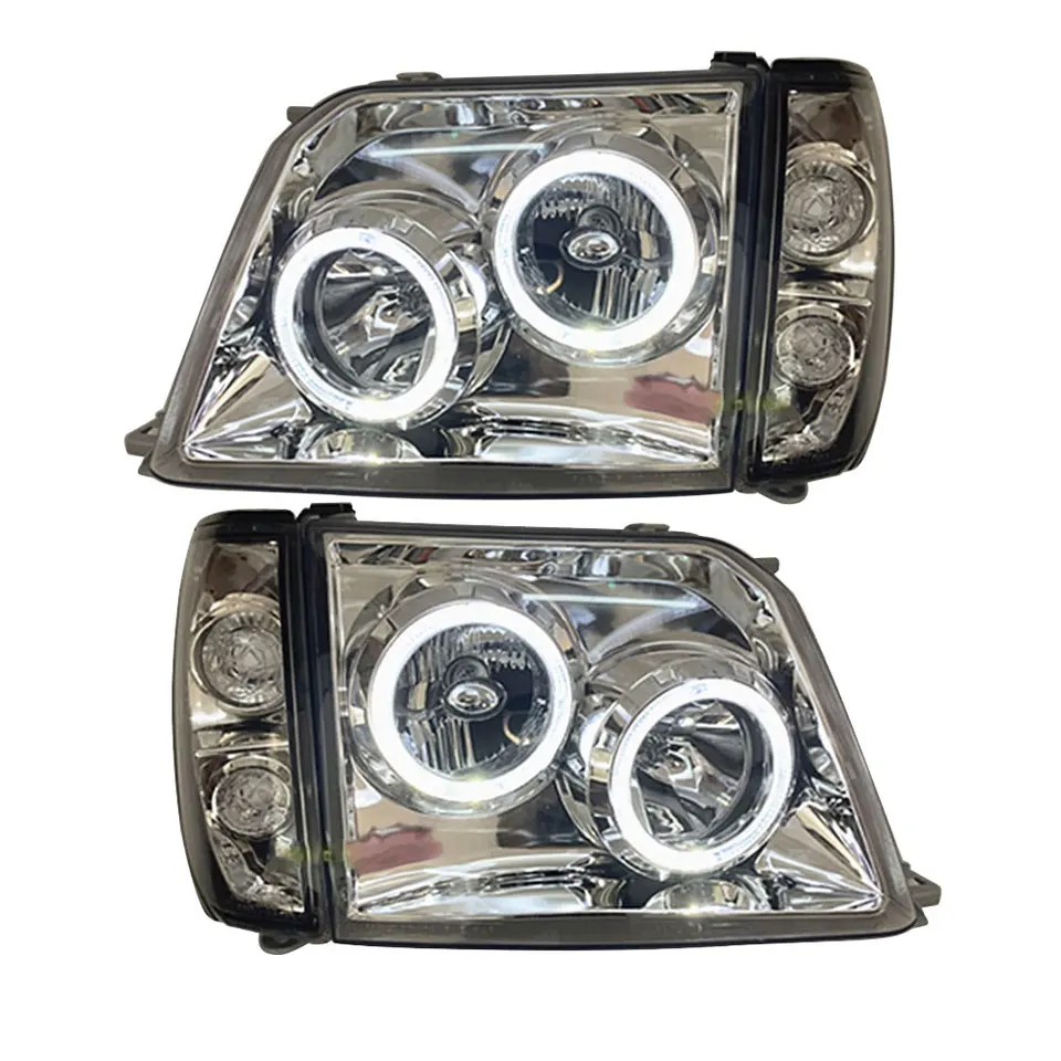 ペア車のヘッドライトトヨタランドクルーザープラド LC90 FJ90 RZJ90