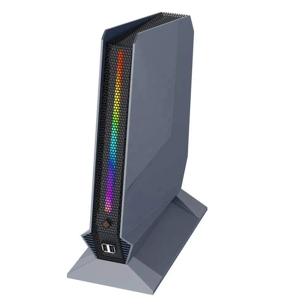 Komputer stacjonarny AI Office Gaming Mini Core I9-13900HX RTX4070 8G Grafika 32G DDR5 1TB PCIE4.0 Potrójny wyświetlacz 4K Win11 Mini PC