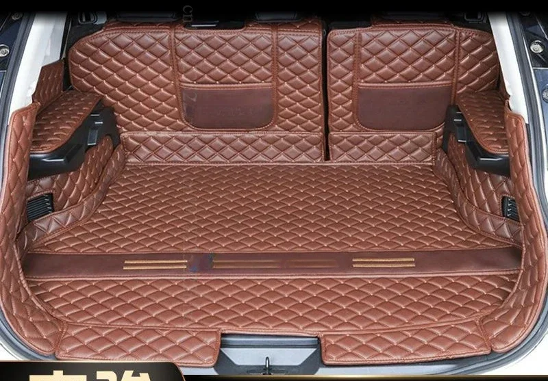 Car Trunk Mat for Nissan X-Trail XTRAIL E-Power Rogue T33 2014-2024 Waterproof Mat Liner Cargo Trunk Tray Carpet Luggage Pad