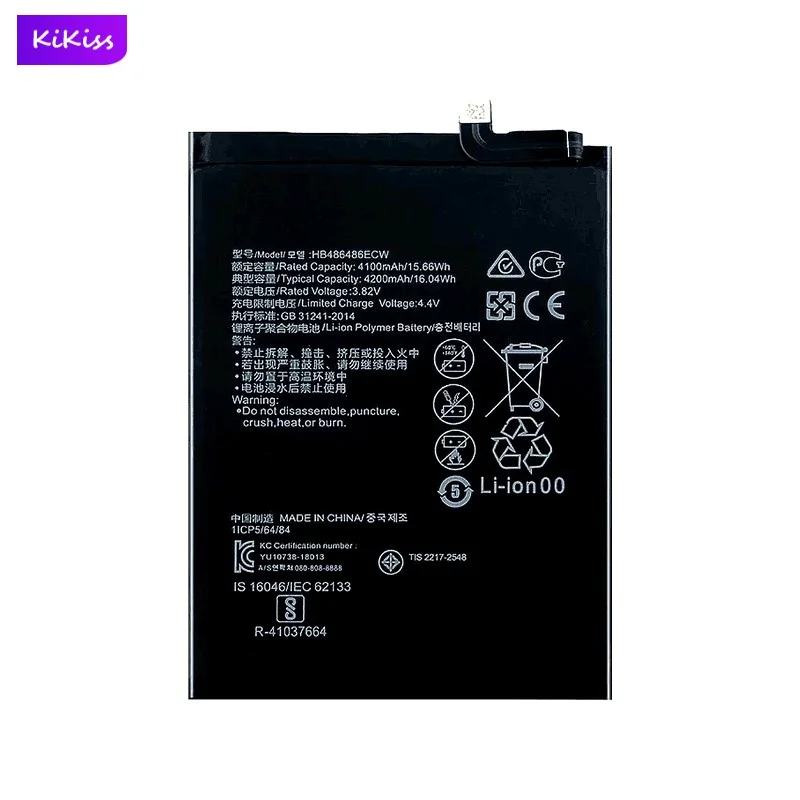 HB486486ECW Mobile Phone Battery For Huawei P30 Pro Mate20 Pro Mate 20 Pro 4200mAh Real Capacity