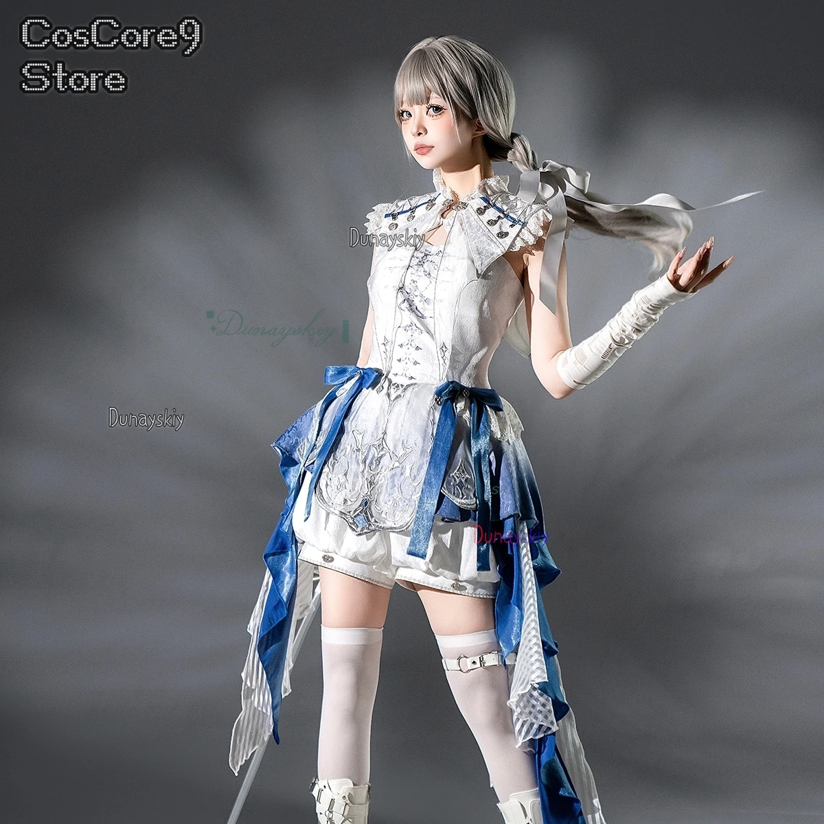 فتاة يومية ريترو مطرزة الأمير لوليتا ملابس كول ثلاث قطع البدلة الأصلية لوليتا الحمالة فستان السراويل حفلة الهالوين #5