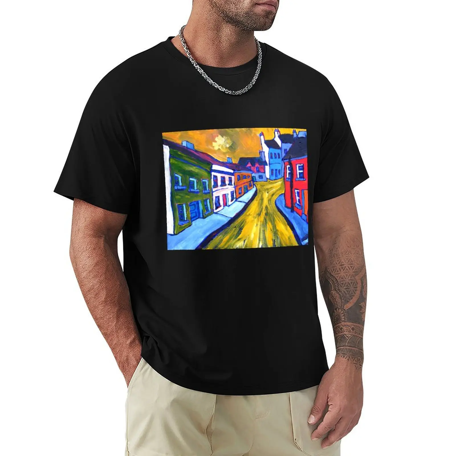 T-Junction (Eyeries, Beara, County Cork, Ireland) T-Shirt Odor Resistant Short Sleeve Top