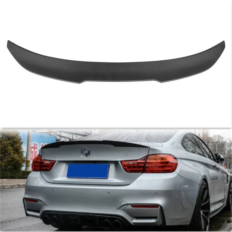 

Dry Matte Carbon Fiber PSM Style Spoiler for BMW F30 3 Series 4 Door Sedan 2012 2013 2014 2015 2016 UP F30 F80 Rear Car Spoilers