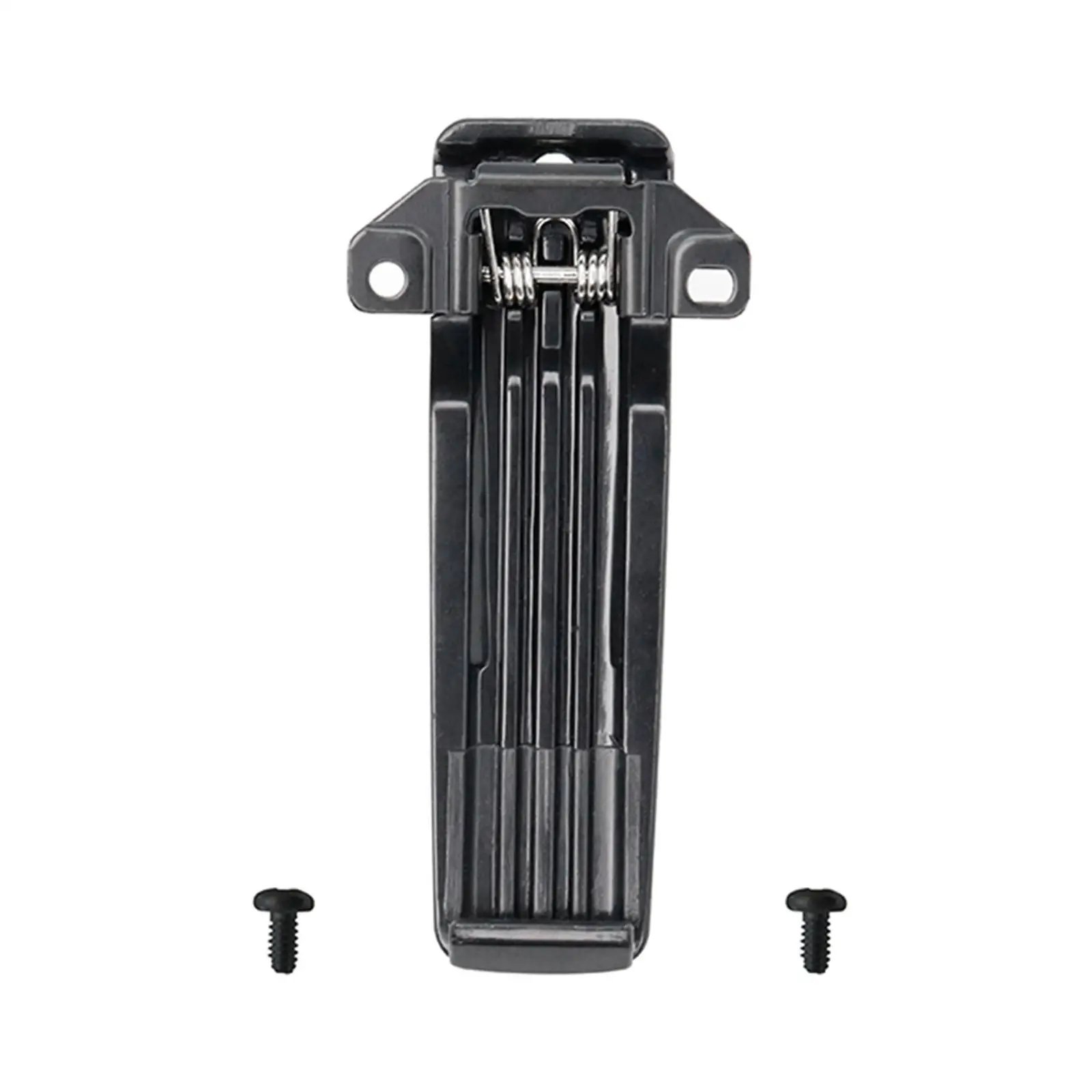 Durable Plastic Belt Clip Black Replacement Radio Clip for TK Series Two Way Walkie Talkie Use
