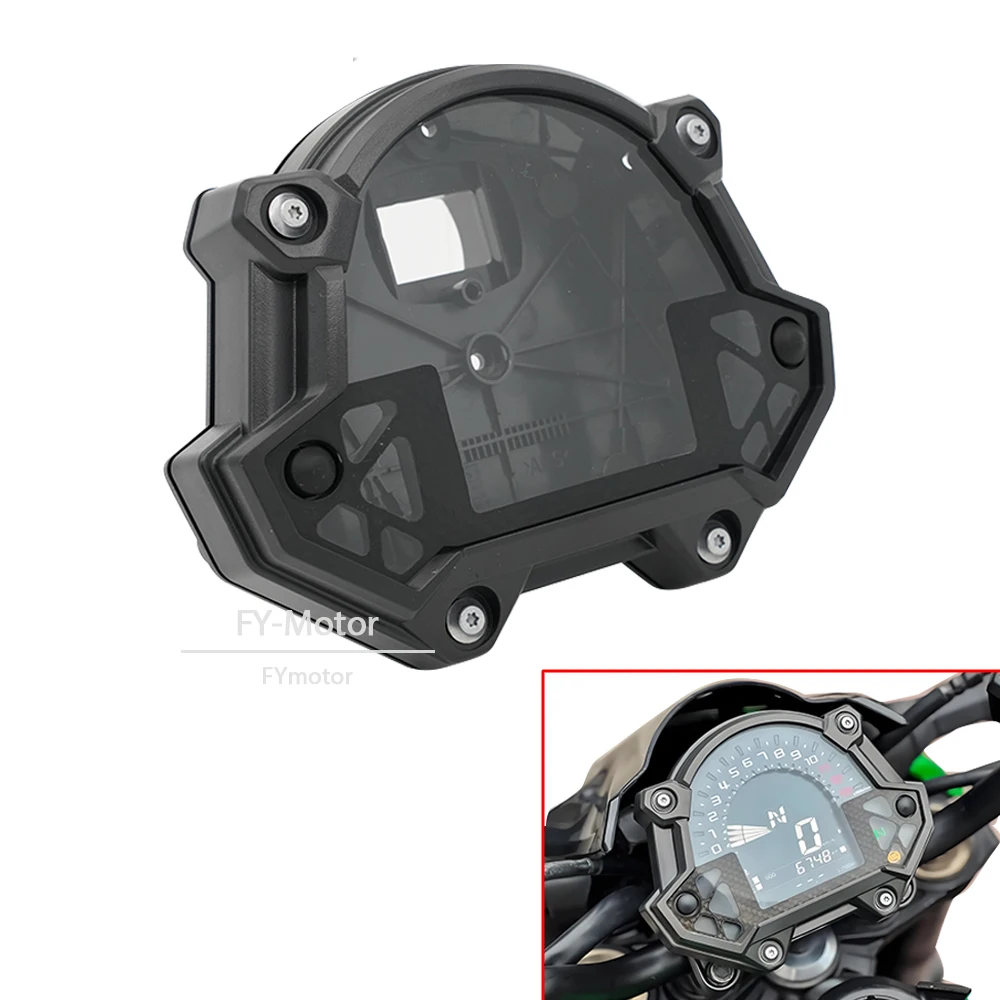 

Motorcycle Speedometer Case Instrument Odometer Tachometer Instrument Housing Cover Fit For Kawasaki Z650Z900Z400 2017 2018 2019