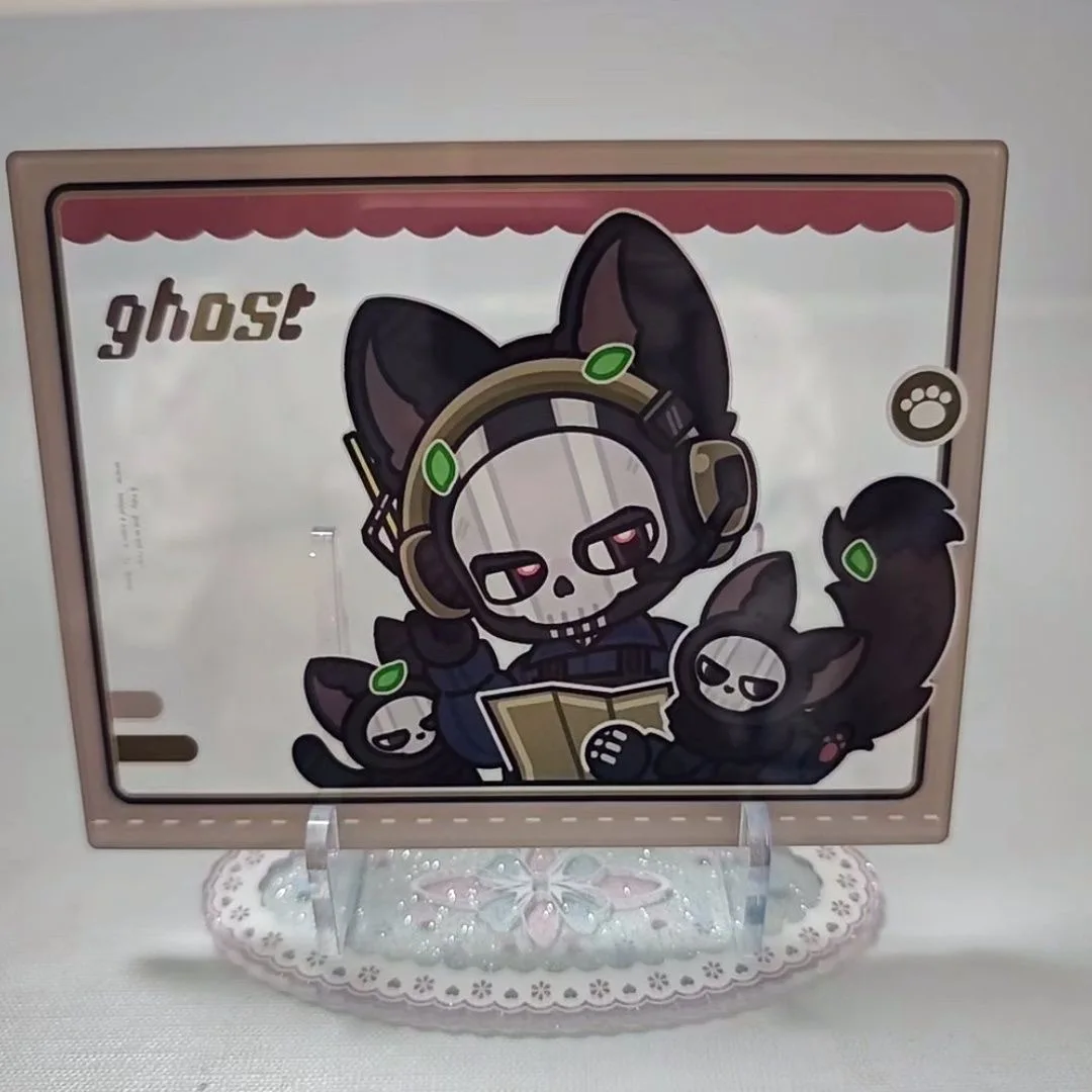 New Homemade Call of Duty Ghost Cosplay High Beauty Q-Version Transparent Camera Essential