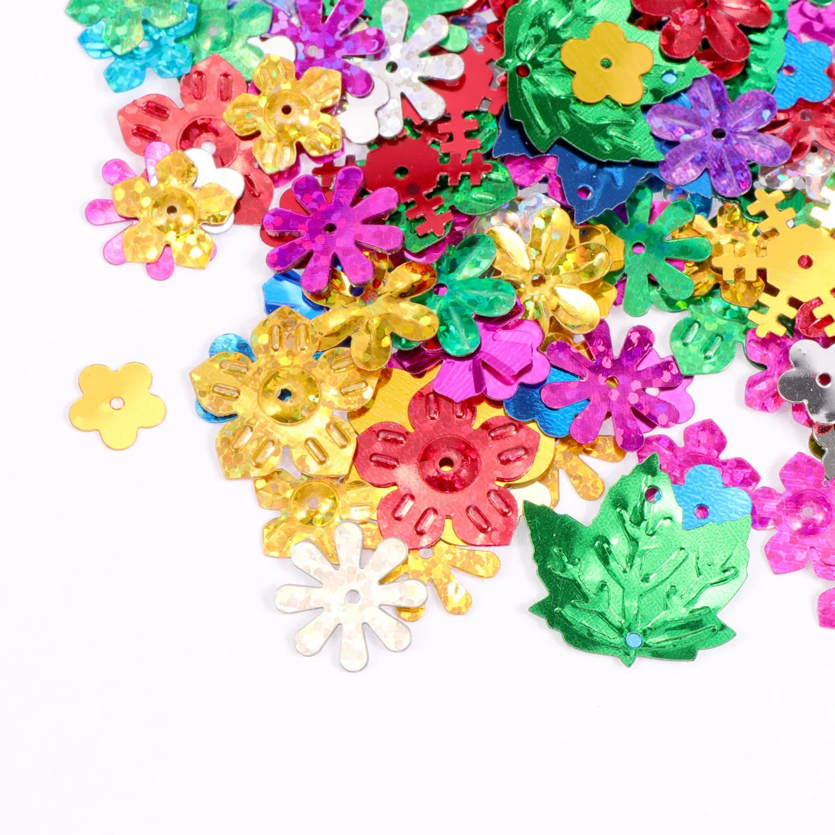 

30 Grams Glitter Christmas Decoration Multicolored Sequins Embellishment