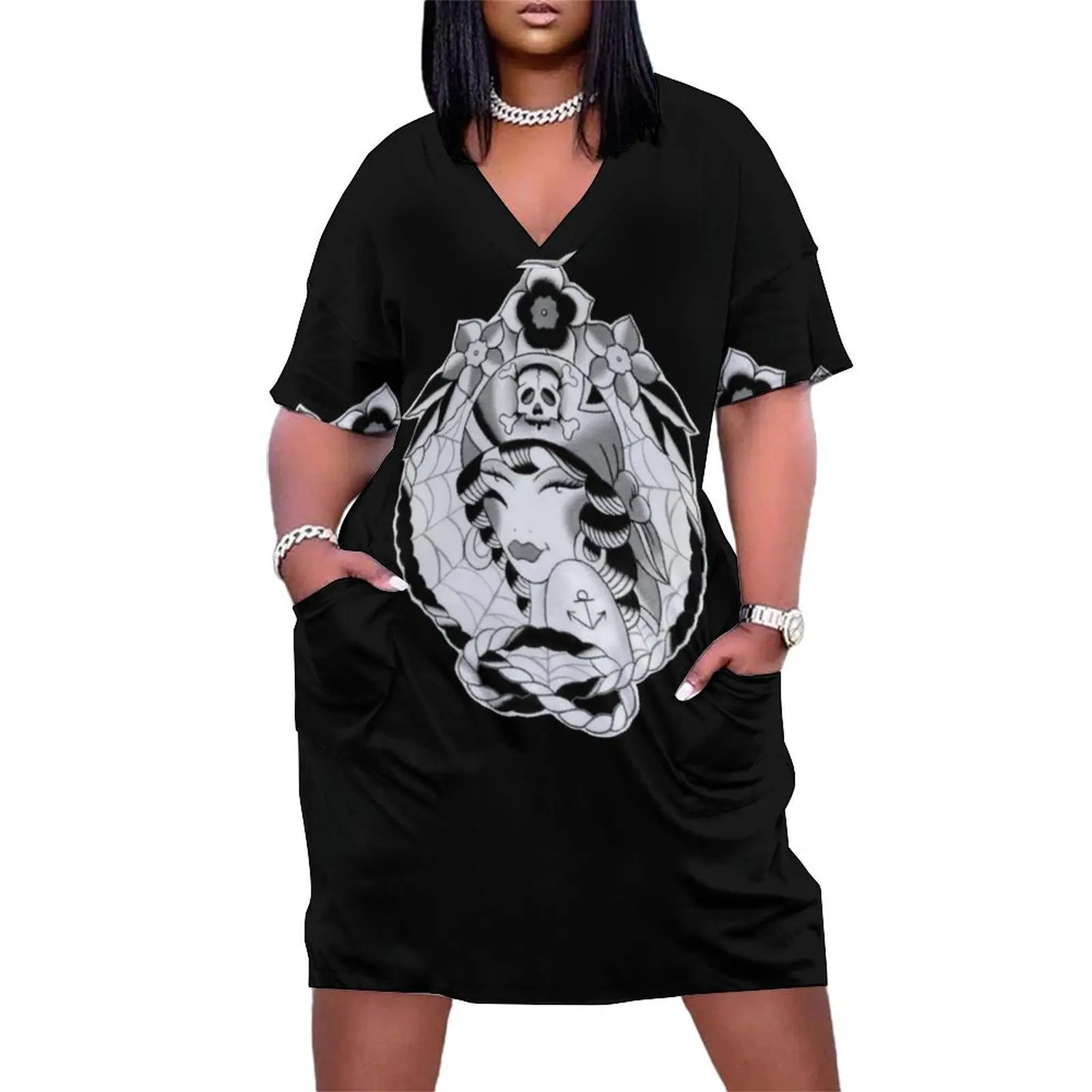 

Pirate's Life For Me Loose Pocket Dress Woman's evening dress summer woman dress 2025 elegant party for women 2025