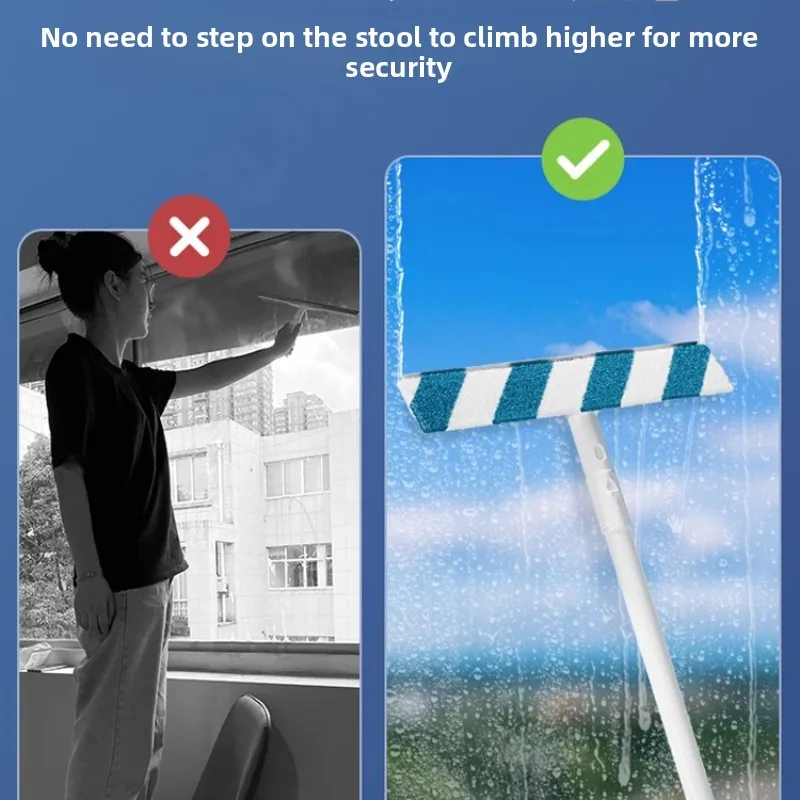 물 스프레이 창 와이퍼 가정용 창 세척을 위한 전문 청소 도구