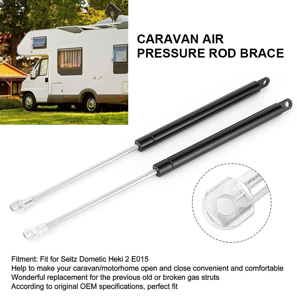 1 para karawana sprężyna gazowa rozpórki stalowe hydrauliczne wsparcie Strut Bar trwałe podnoszenie Prop sprężyna gazowa dla Seitz Dometic Heki 2