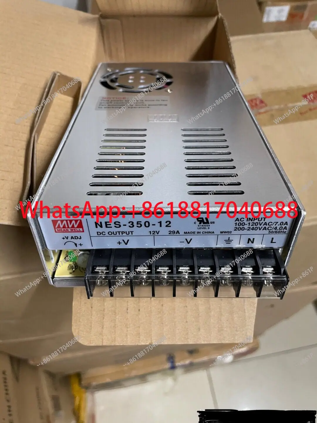 

24V, NES-350-12 350W NES-350-24 Power Supply NES-350-15 15V