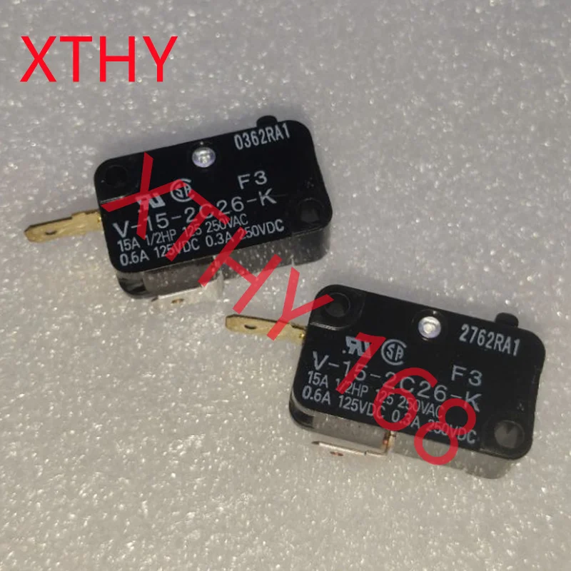 1 Pieces large micro switch V-15-2C26-K (F3) 2-pin normally closed type New Oiginal