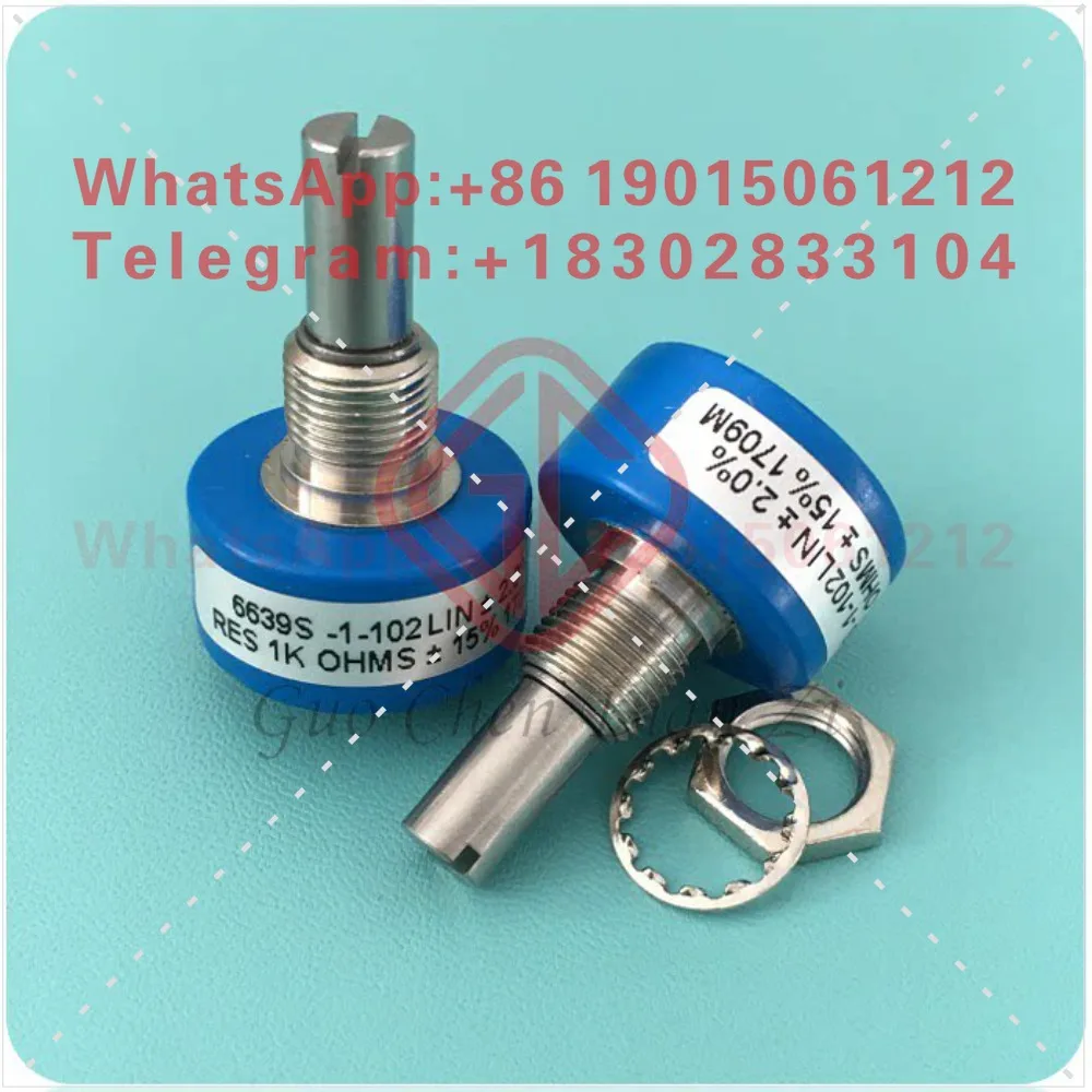 6639S-1- 102/202/502/103/203 Single turn potentiometer BOURNS