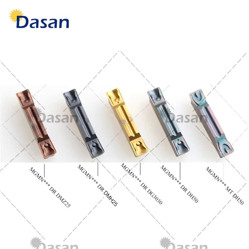 10pcs MGMN150 MGMN200 MGMN300 MGMN400 DR MGMN500 Hard Alloy Dasan MGMN DM9030 ร่องเครื่องกลึงเครื่องตัดเครื่องมือคาร์ไบด์แทรก
