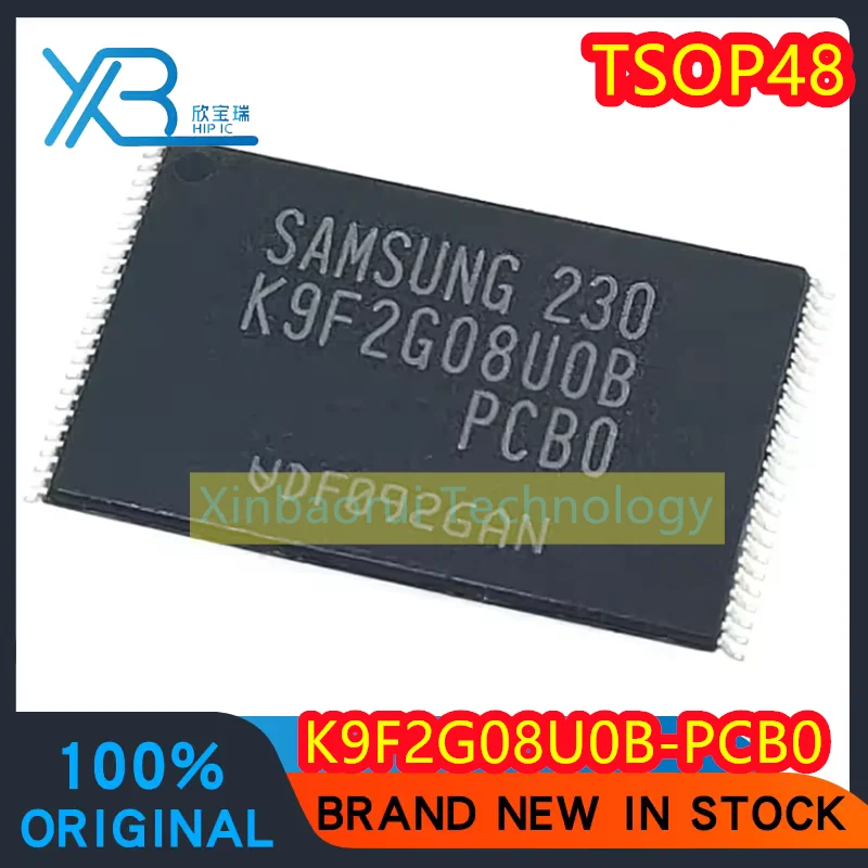 

(5/10pieces) K9F2G08U0B-PCB0 K9F2G08UOB-PCBO 256MB NAND FLASH TSOP48 100% original electronics brand new