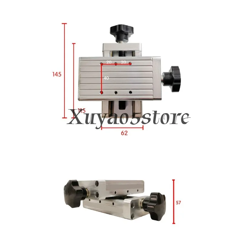 2D 60 welding torch mobile sliding table  frame fine-tuning automatic  equipment cross pallet welding frame
