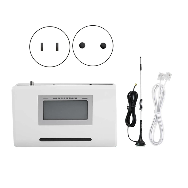 4G Wireless Terminal DTMF For Desktop Landline Phone Audio Cassette Cellular Card Fixed Phone With Screen Spare Parts (EU Plug)