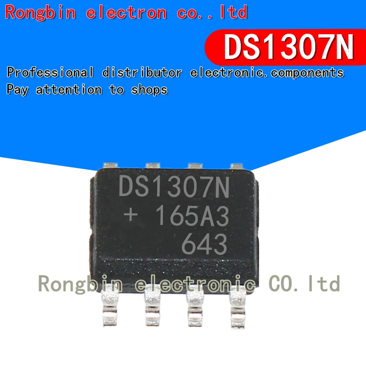 20PCS DS1307 DS1307Z DS1307ZN DS1307N SOP8 SMD   Real-time, clock chip IC