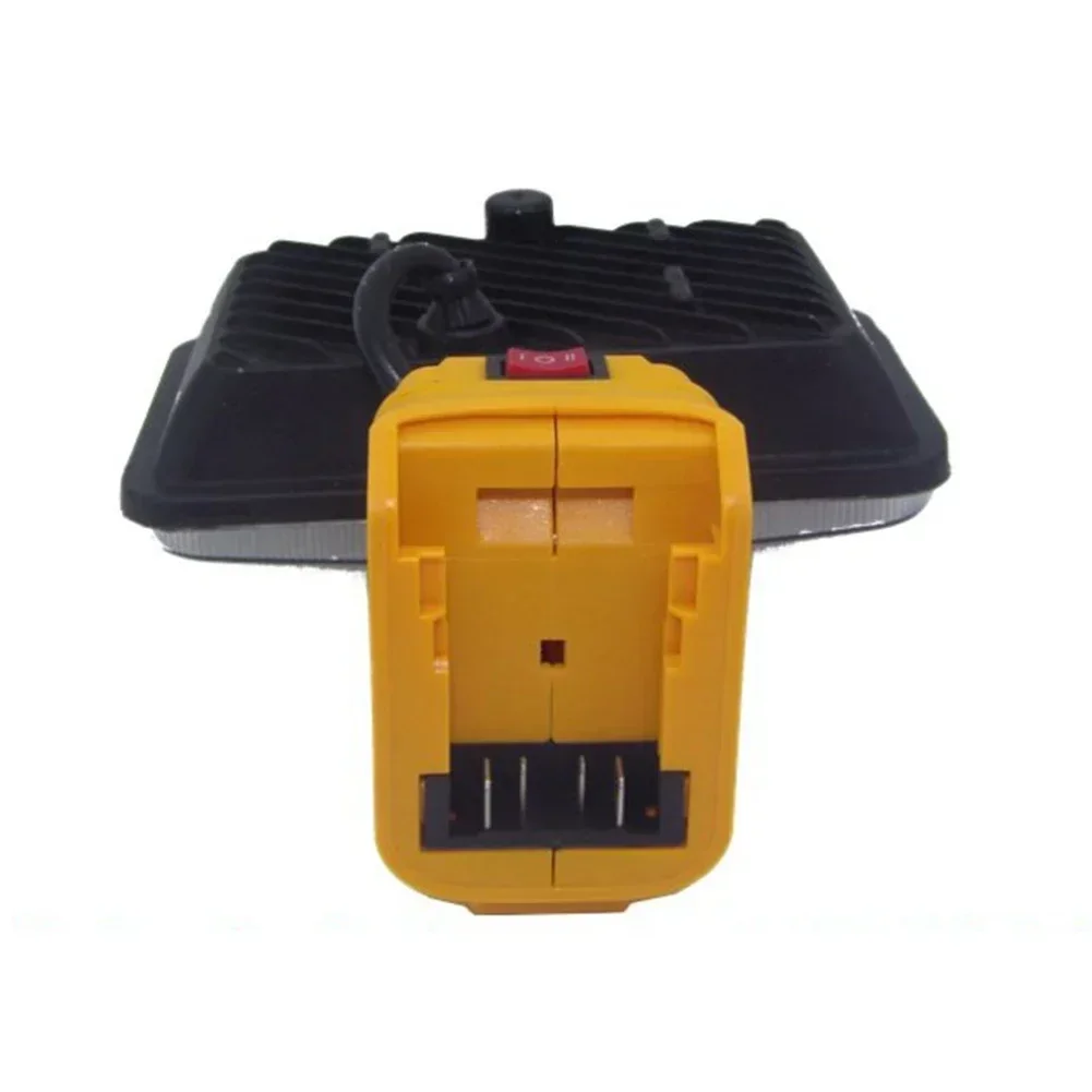 

Rotatable Design 20V Battery Flashlight Outdoor Events Aluminum Alloy Shell Jobsites Outdoor Events Low Voltage Protection