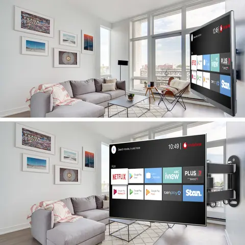 Universellt justerbart väggfäste för TV Universellt roterande hållare TV-fästen för 14 till 32 tums LCD LED-skärm platt skärm 10 best sales skärmhållare - №9