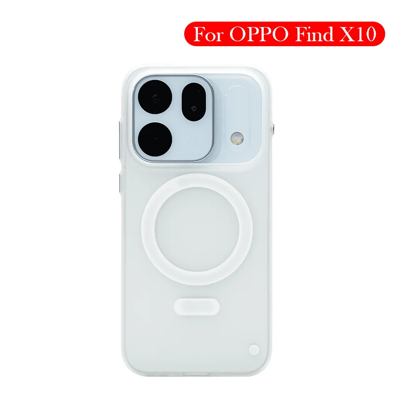 Magnetic Shockproof Case For OPPO Find X10 Matte Wireless Charging Back Cover Case for OPPO Find X10