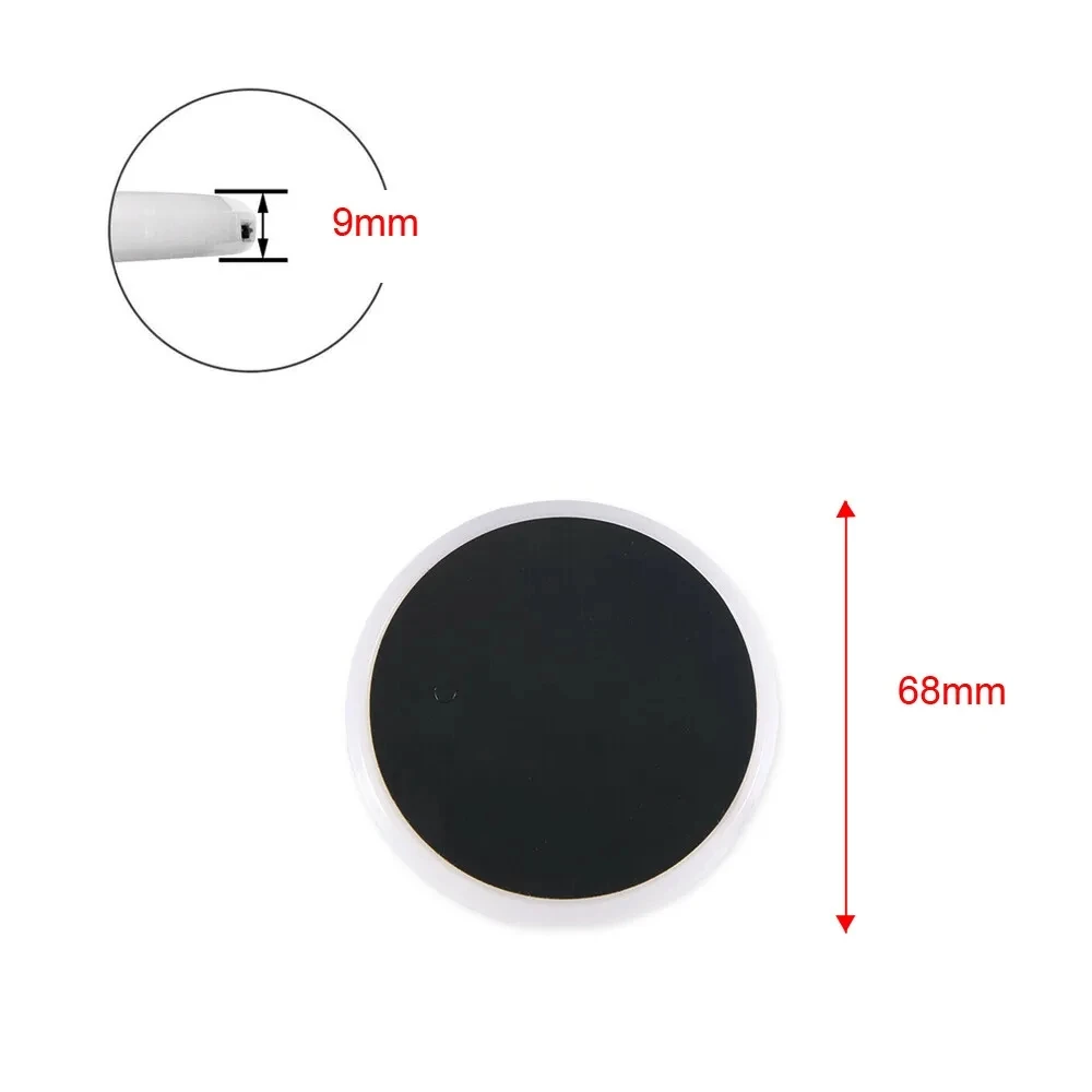 LED Light Cover para Decoração Interior do Carro, Cup Pad, Acessórios para Lâmpada, 7 Cores, 2 Pcs